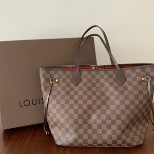 SOLD Louis Vuitton Neverfull MM in Damien Ebene